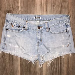 Abercrombie Jean Shorts.